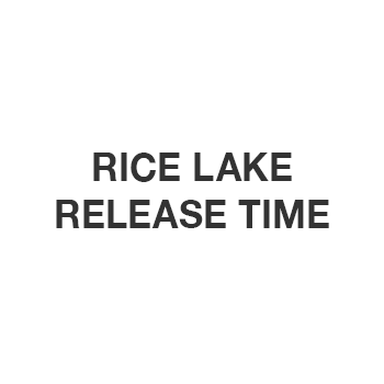 rice lake release time